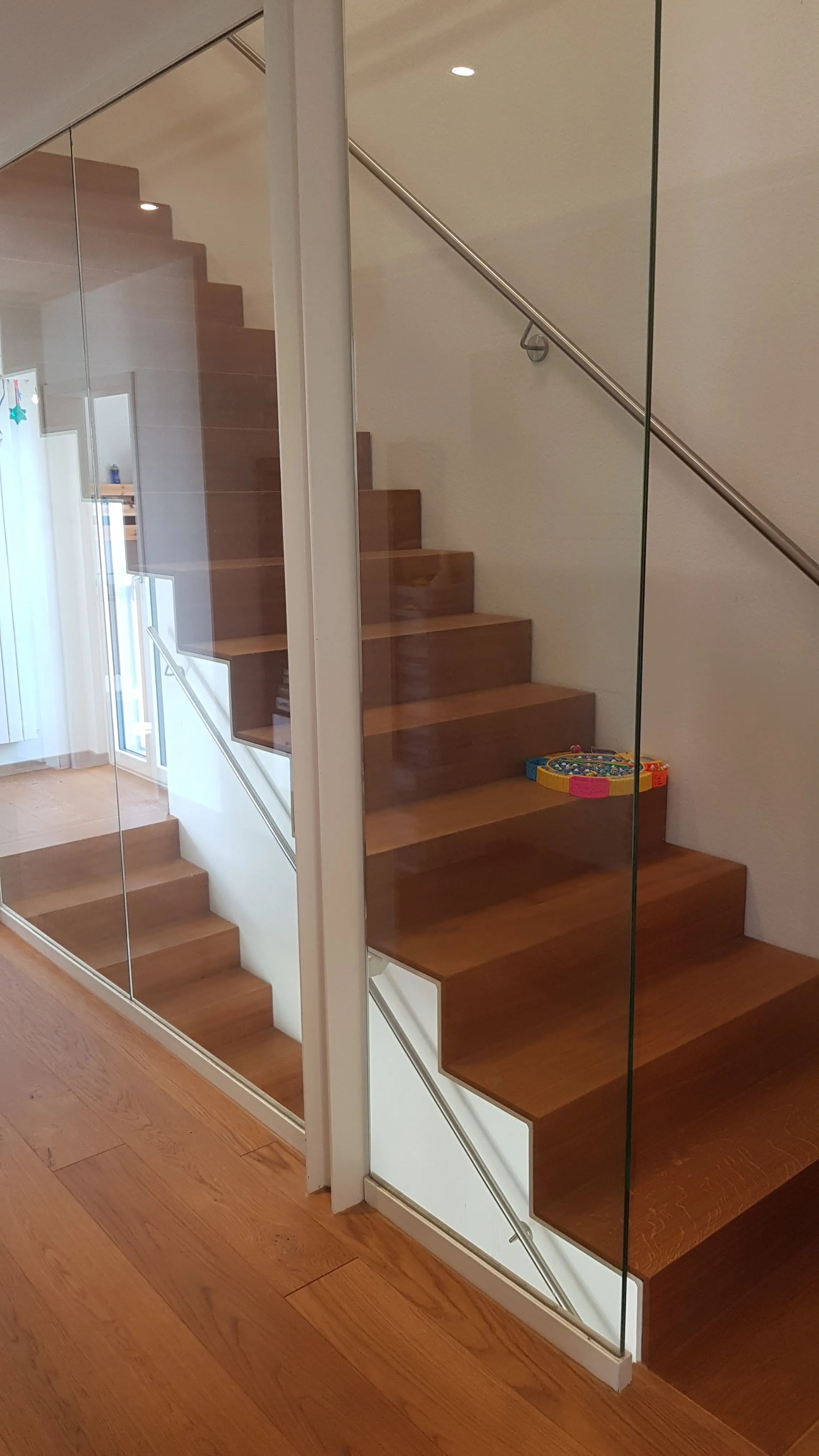 Escalier Métal Bois